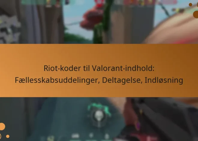 Riot-koder til Valorant-indhold: Fællesskabsuddelinger, Deltagelse, Indløsning