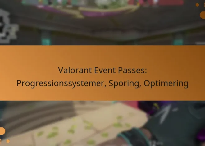 Valorant Event Passes: Progressionssystemer, Sporing, Optimering